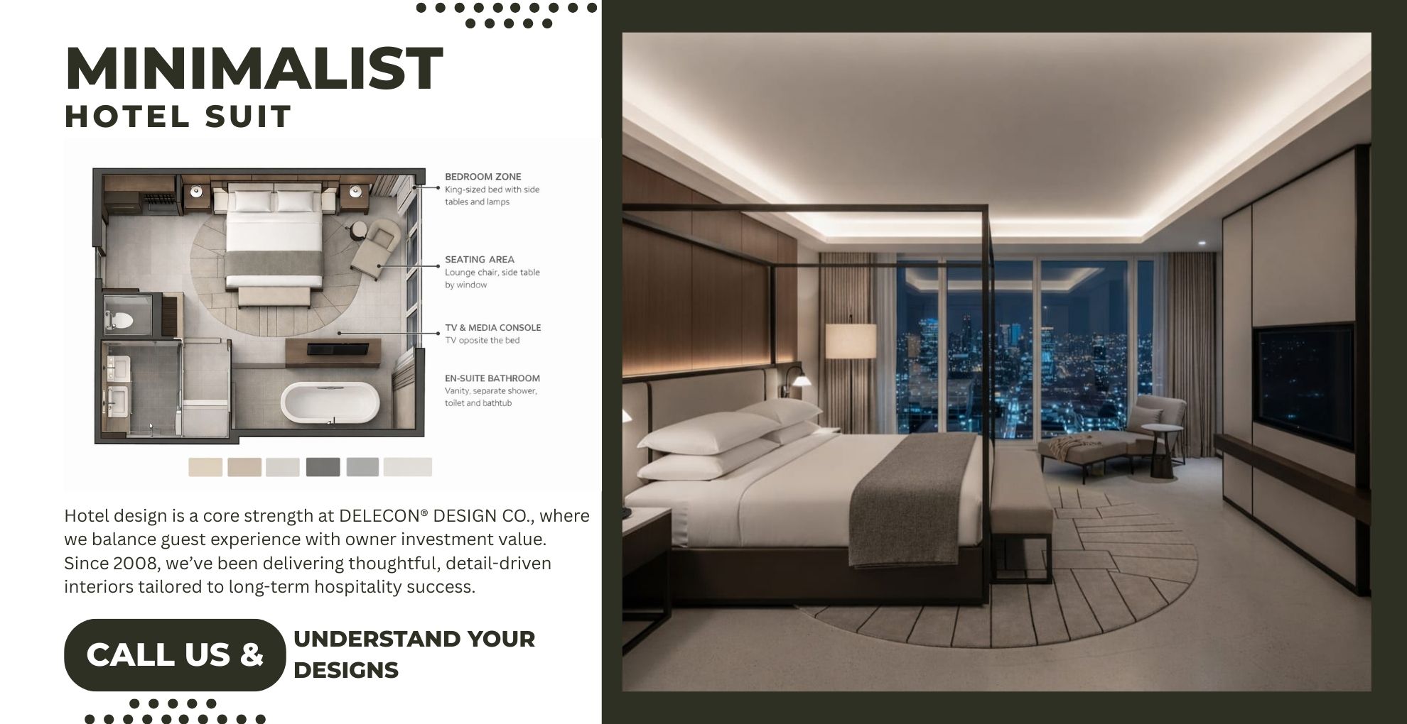 Luxury interior view of Dubai apartment living room